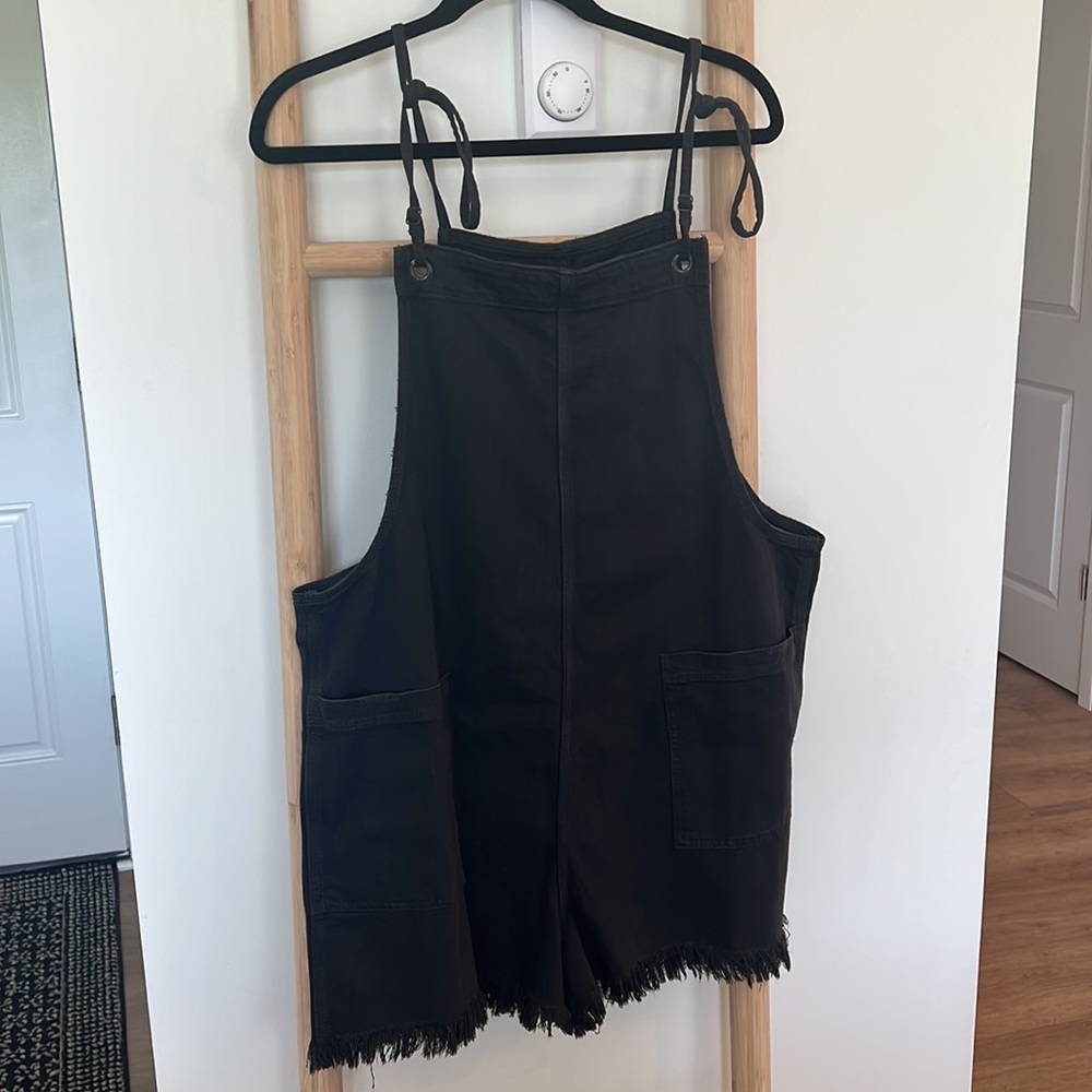 Aerie Double Strap Shortall - Picture 4 of 7